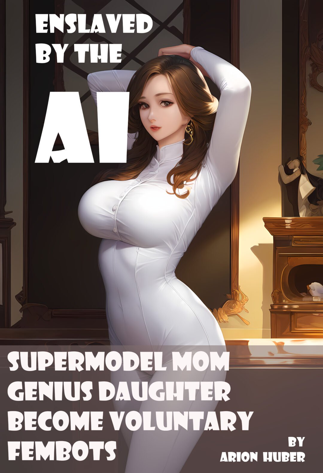Enslaved by the AI; Supermodel Mother and Genius daughter become voluntary fembots